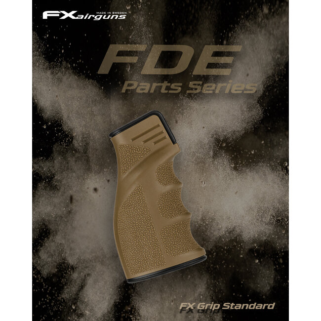 FX Airguns Grip Leopard Rubberized FDE
