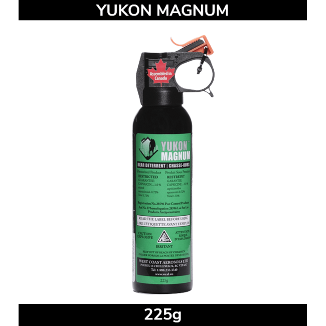 Defense Aerosols Yukon Magnum Bear Deterrent - 225g