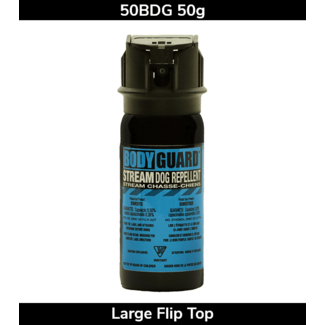 Defense Aerosols Bodyguard Dog Repellent - Large Flip Top - 50g