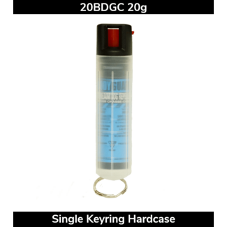 Defense Aerosols Bodyguard Dog Repellent - Single Keyring - 20g