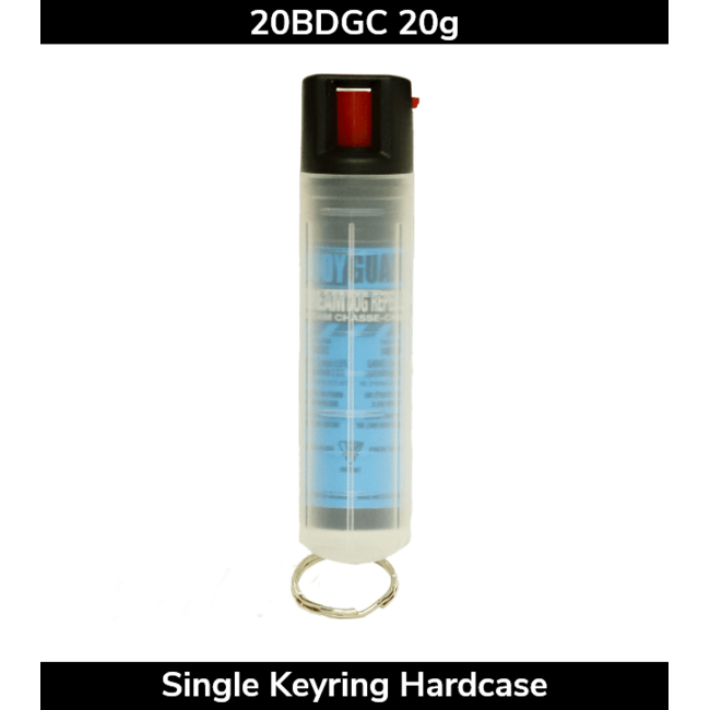Defense Aerosols Bodyguard Dog Repellent - Single Keyring - 20g