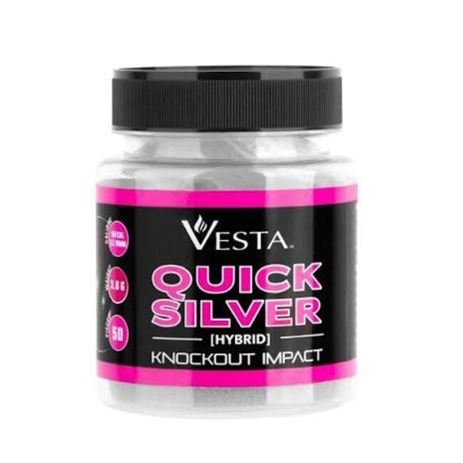 Vesta Defense Quicksilver - Knockout Impact Balls .50 Cal - 50ct