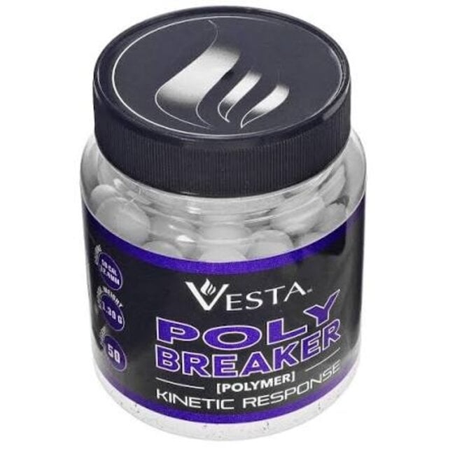Vesta Defense Polybreaker- Kinetic Response Balls .50 Cal - 50ct