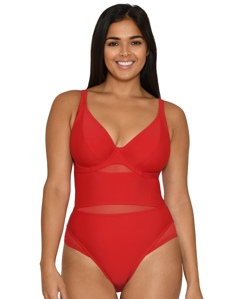 curvy swimsuit