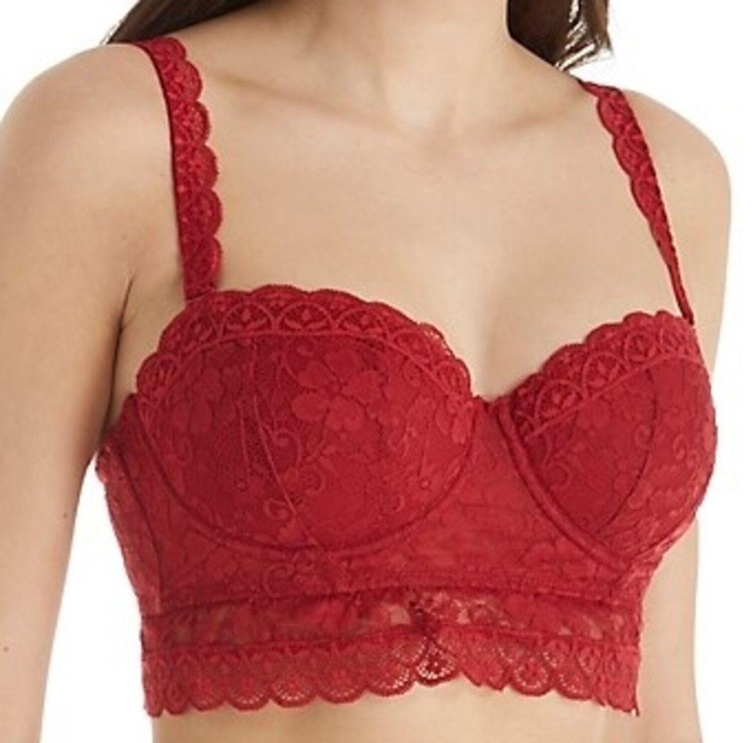 Contradiction By Pour Moi Obsessed Push-up Longline Bra - Belle