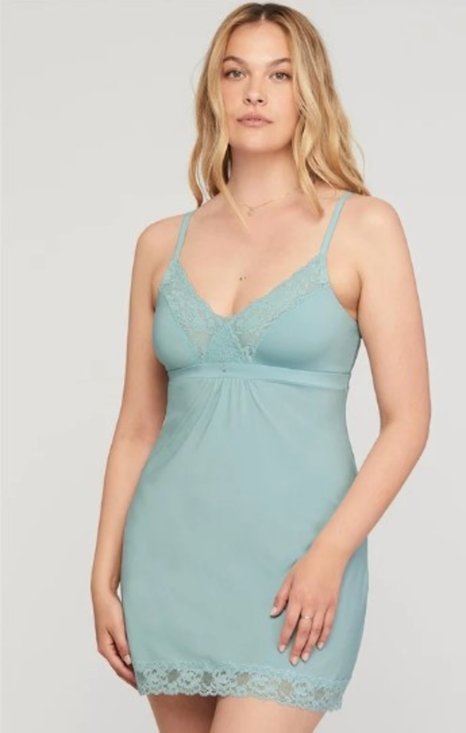 Montelle - Full Bust Lace Chemise Support - 9394F - The Bra Spa