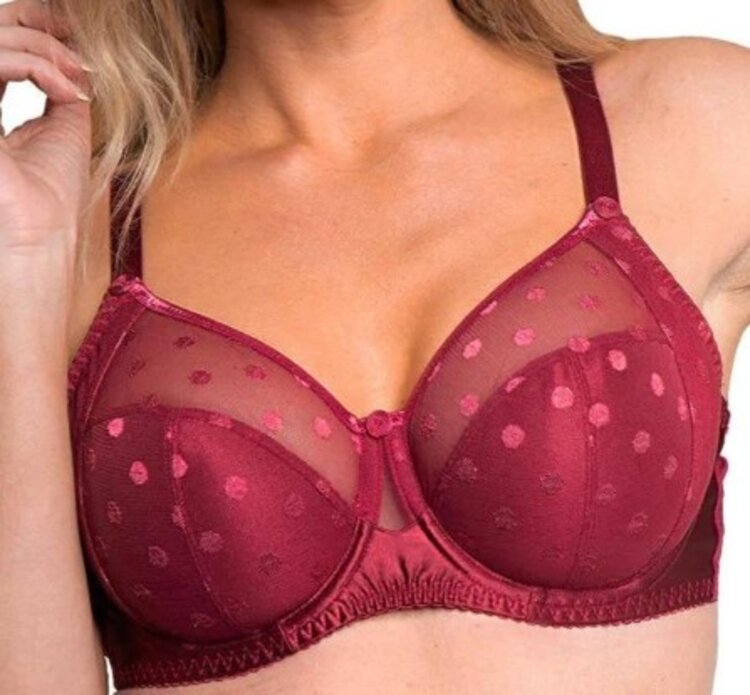 Fit Fully Yours Carmen Polka Dot Lace
