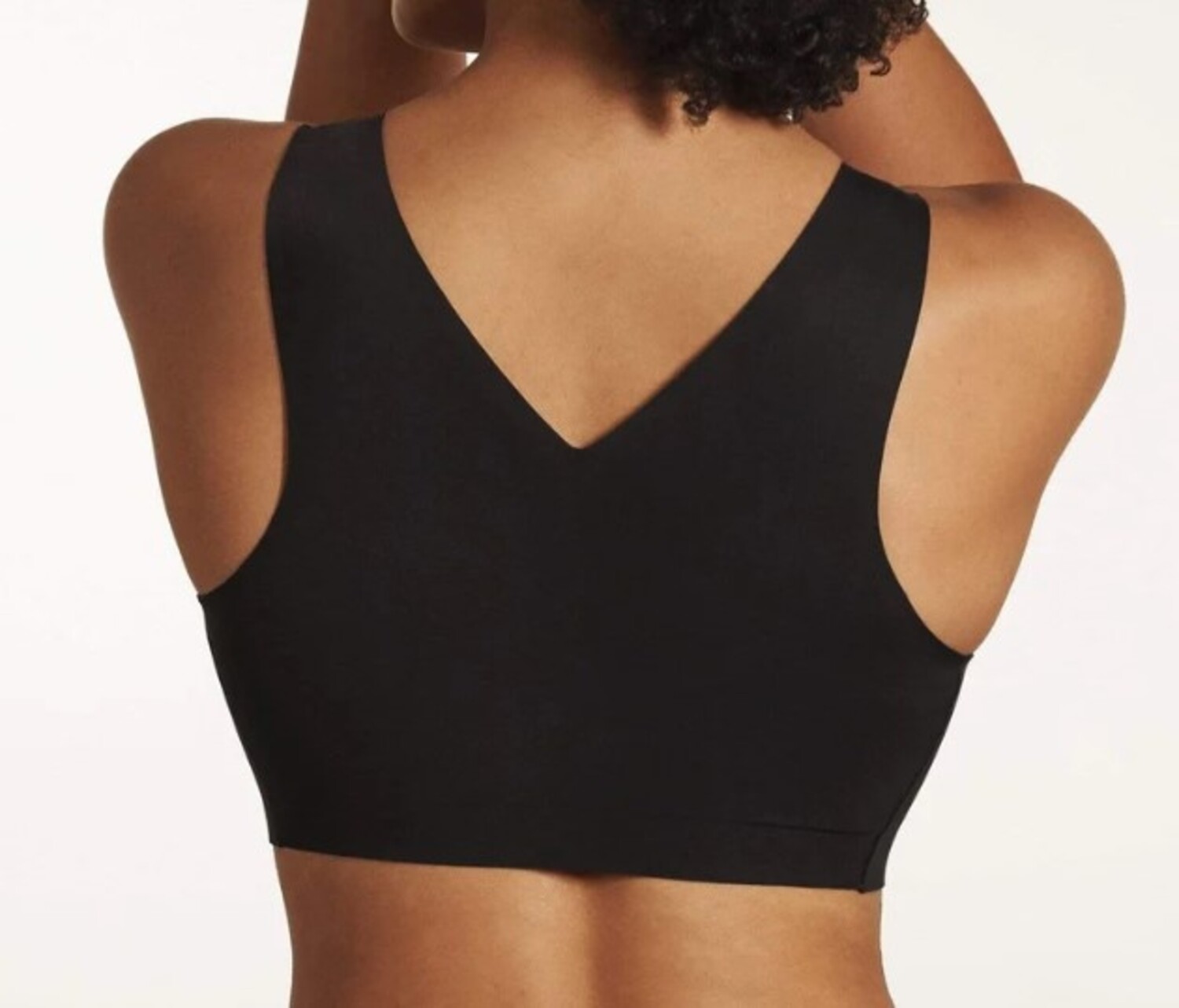 One Shoulder Sports Bra Removable Padded Top Post-surgery Wirefree