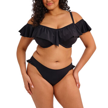 Elomi Elomi - Plain Sailing - PLUNGE Ruffled Bikini Top - ES7282