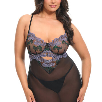 Oh La La Cheri Oh La La Cherie - Jenna Babydoll  PLUS - 74-12140X
