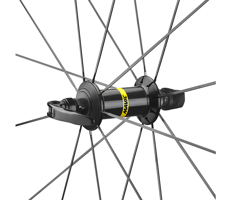Mavic Paire de roues de vélo de route Ksyrium SL Disc Heritage (Noir