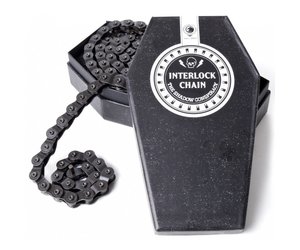 Chaîne Shadow Conspiracy Interlock V2 Demi-maillon 3/32 Pour BMX Race - Argent - Neuve
