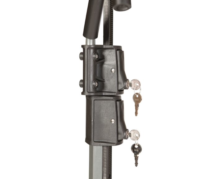 Quad 2 + 2 Support à vélo sur attache remorque (E-bike, Fat bike)