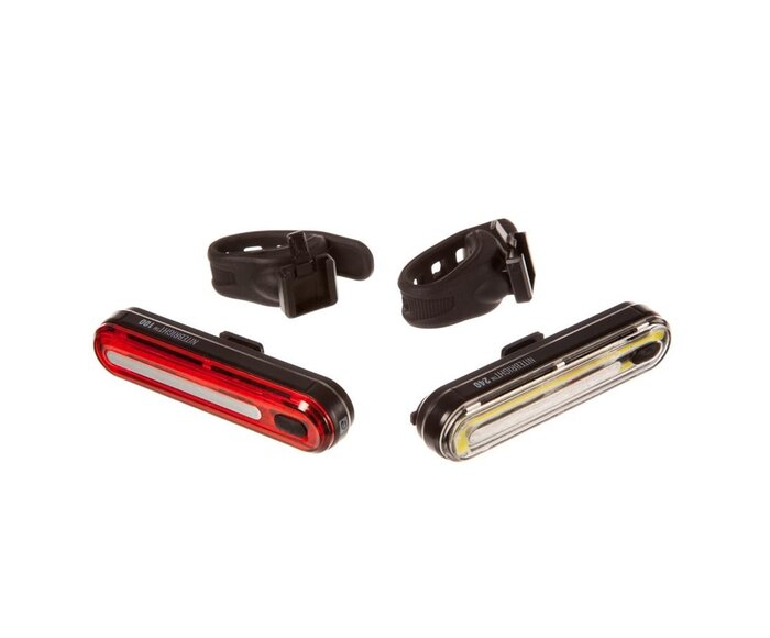 Lumières vélo NightBright 240/100 (avant et arrière)