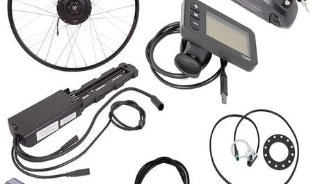 Tous les accessoires pour nos kits vélo électriques