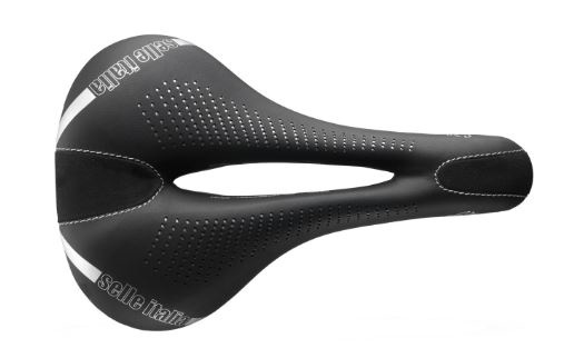 SELLE ITALIA Lady Gel Flow Selle de velo de route pour Femme Mathieu Performance