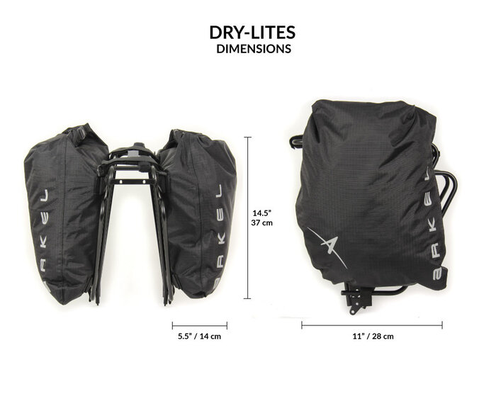 Dry-Lites - Sacoches de vélo (paire)