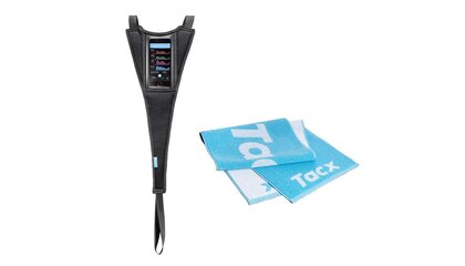 Toile avec pochette intégrée et serviette d'entrainement à vélo