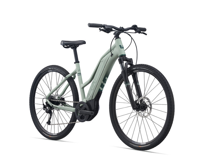 Rove E+ 2025 - Vélo hybride électrique à simple suspension pour Femme