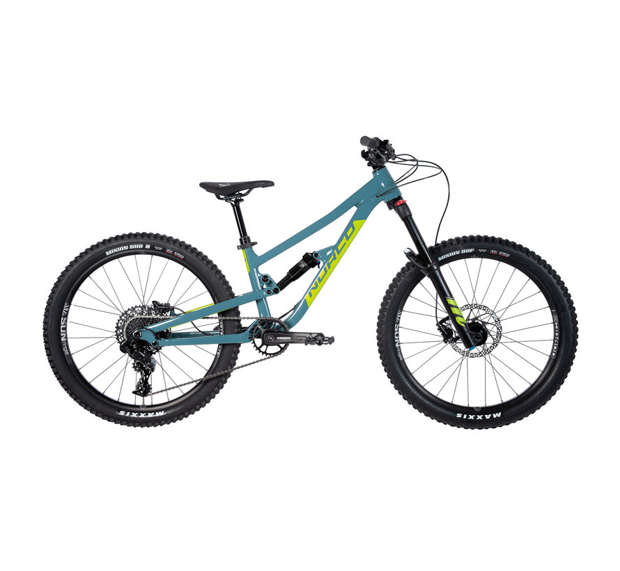 Fluid FS 4.1 2021 - Vélo montagne double suspension pour Enfant 9 à 12 ans (roues 24 pouces)