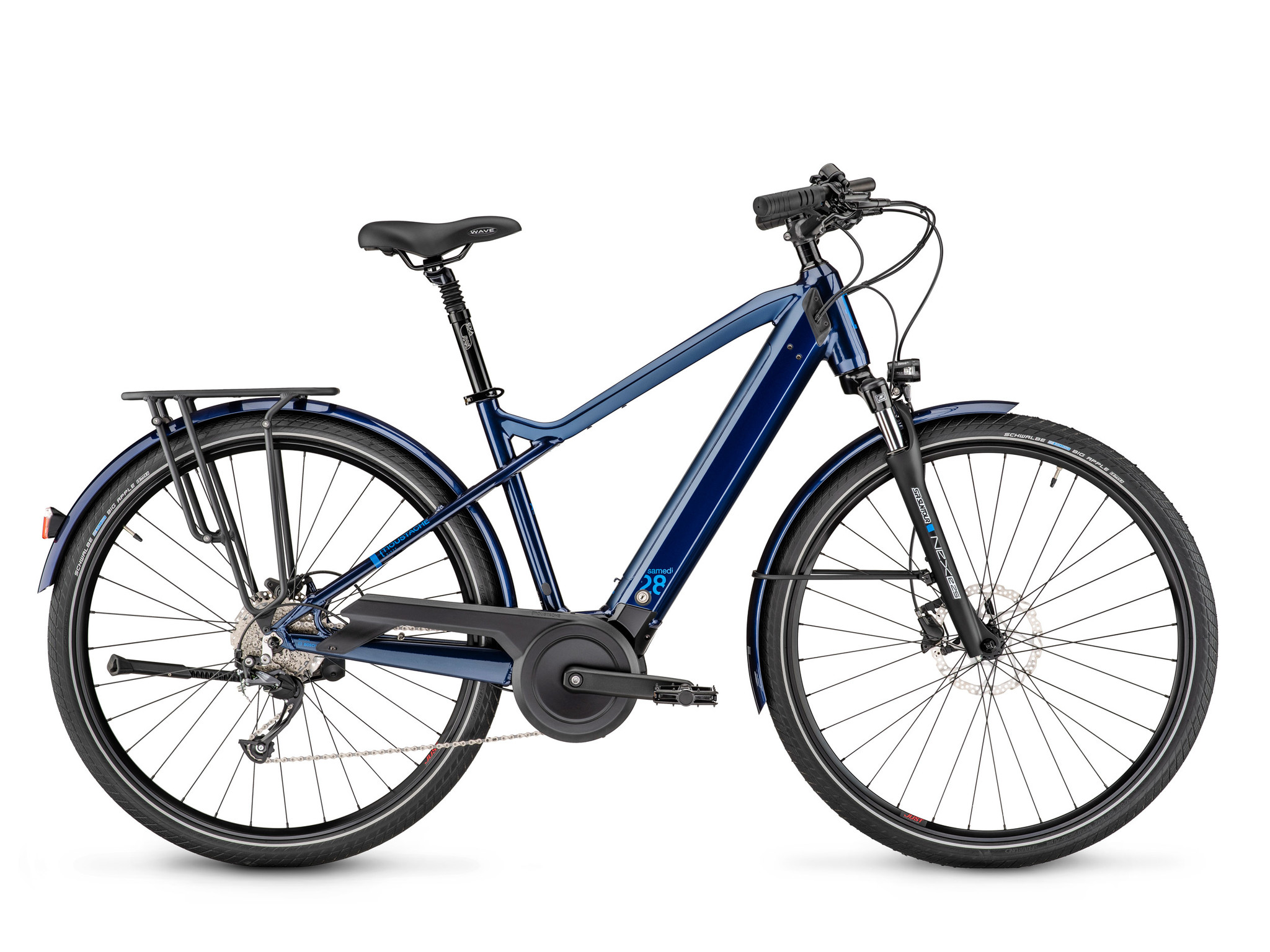 MOUSTACHE Samedi 2024 Vélo hybride électrique de 500 Wh