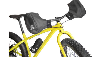 Couvre-poignée Vok et poignée coupe-froid Mund (vélo montagne / Fat bike)