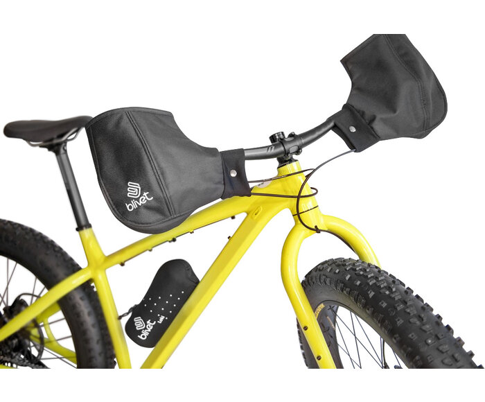 Couvre-poignée Vok et poignée coupe-froid Mund (vélo montagne / Fat bike)