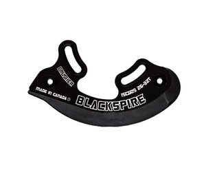 Guide-chaîne VTT 32-38 Dents - Protège-chaîne Aluminium 7075 - Compatible ISCG03/ISCGO5 - Noir