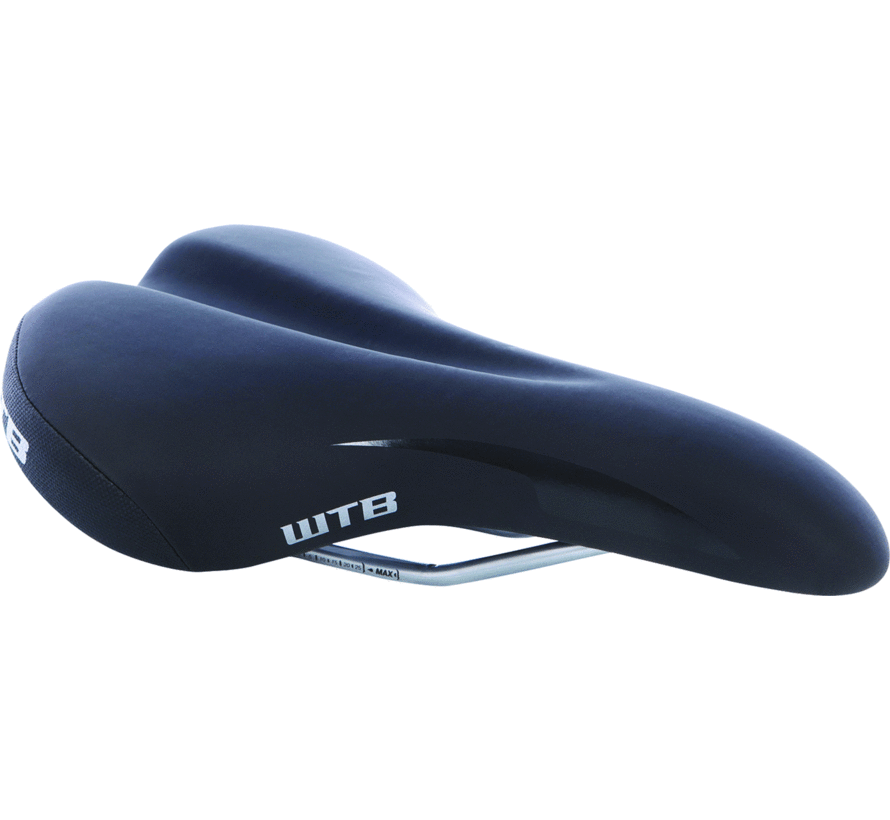 Selle De Vélo WTB Pure Unisexe - Confortable Pour VTT Et Longue Distance, Nez Tombant, Rembourrage Généreux
