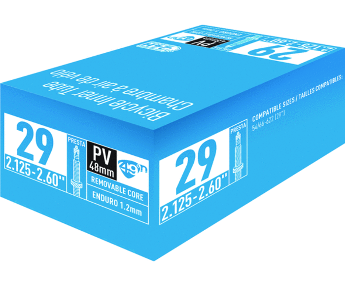 ENDURO 1.2mm - Chambre à air pour pneu vélo (valve Presta)