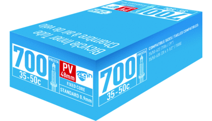 Chambre à air 0,9 mm Valve Presta / Schrader