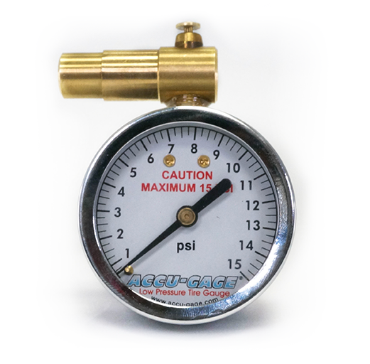 MEISER Accu-Gage Manomètre vélo pour pneu Fat bike (valve Presta