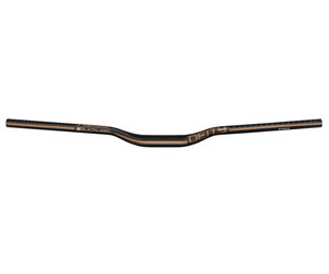 Guidon de vélo de montagne, motif 3K en fibre de carbone mat léger