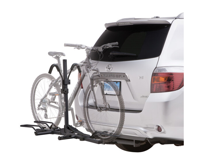 Porte-vélos Crest sur attache remorque