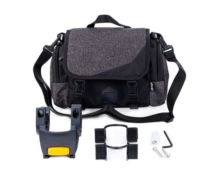 Sacoche au guidon à fixation rapide