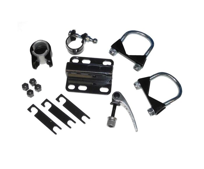 Tête d'arrimage de barre de remorque pour vélo d'enfant