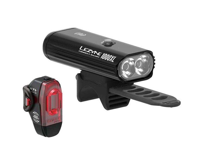 Lumière vélo Connect Smart 1000XL/KTV Pro Smart (avant et arrière)