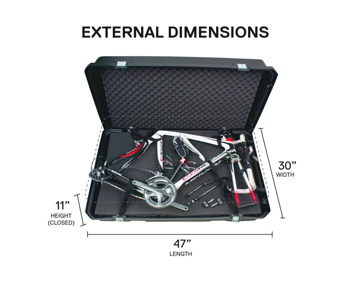 Boite rigide Armour pour transport de vélo