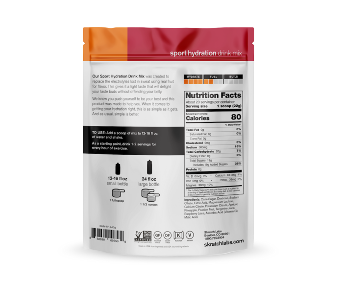 Boisson Hydratation de sport