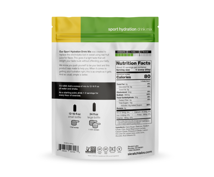 Boisson Hydratation de sport