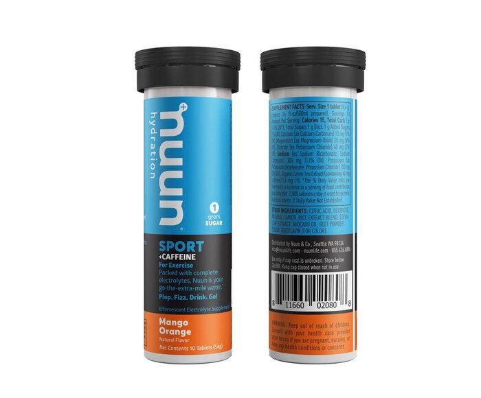 Comprimés Sport Caféine - Électrolytes