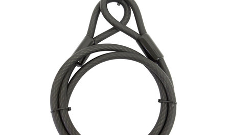Cadenas pour Casque, Antivol Casque Moto, 100 cm Vélo Câble