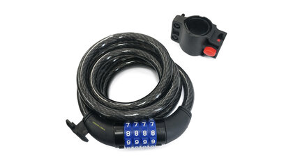 Buster - Cadenas à câble pour vélo