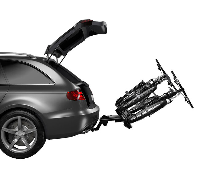 Porte-vélos Easyfold XT sur attache remorque (E-bike, Fat bike)