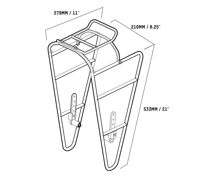 Outpost - Porte-bagage vélo