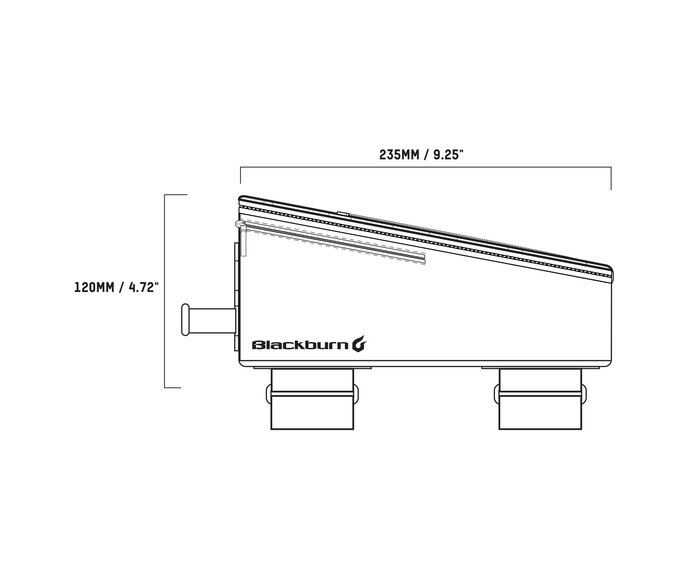 Outpost Top Tube - Sac de cadre vélo