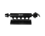Flaconi Support pour Fourche de Vélo,Support Universel à Dégagement Rapide pour Fourche Avant de Vélo avec Adaptateurs,Support de vélo,Support Velo Voiture,Convient à la Plupart des Voitures (Rouge