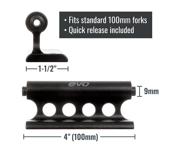 Support de fourche à vélo pour transport