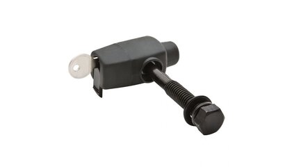 Verrou de support à vélo sur attache remorque