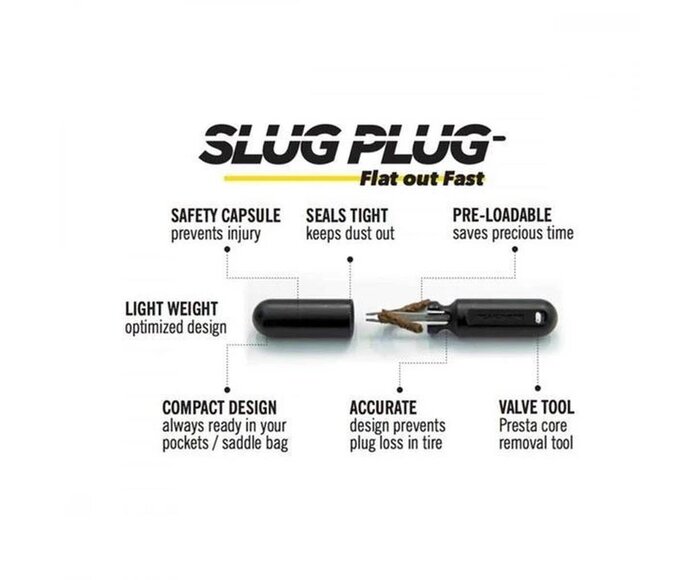 Slug Plug - Outil de réparation pour pneu vélo